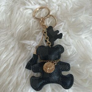 NWOT LV Damier Ebene Keychain/Bag Charm